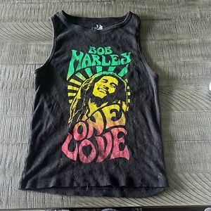 100% cotton bob marley tank